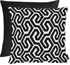 Чехол для подушки unique Novel, черно-белый
