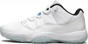 Мужские кроссовки Nike Air Jordan 11 Retro, White/White/Black/Legend Blue