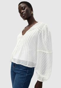 Блуза Marks & Spencer DOBBY TEXTURE , Soft White/Off-White