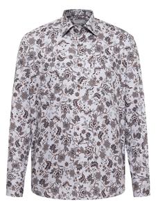 Рубашка COMFORT FIT серебристого цвета Eterna