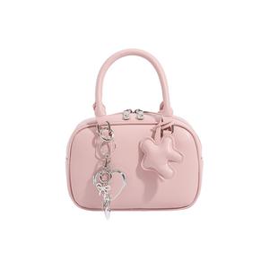 PAYOT Сумка из искусственной кожи, женская наплечная сумка кроссбоди Pink/White/Black