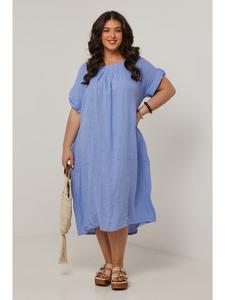 Платье до колена Curvy Lady, светло-синий