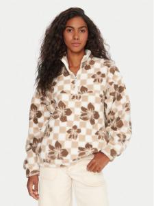 Флисовая куртка oversize Jive Talking ERJPF03208 Roxy, бежевый