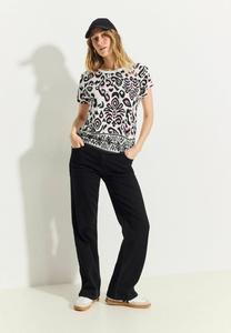 Футболка с принтом Cecil, weiß