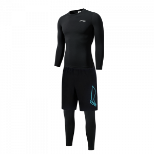 Мужской фитнес-комплект Li Ning, черный