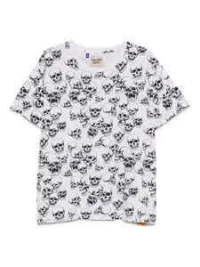 Футболка с принтом GALLERY DEPT., белый