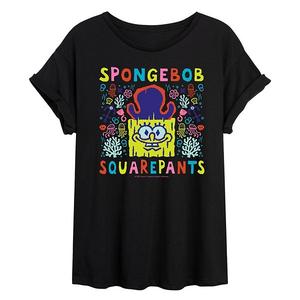 Джерси The Spongebob Movie: Search for Squarepants oversized Nickelodeon