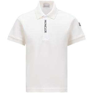 Детская футболка Moncler, белая