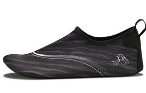 Классические 1.0 нескользящие водонепроницаемые дышащие быстросохнущие легкие низкие кроссовки для активного отдыха унисекс PELLIOT, Phantom Night Black - Женские
