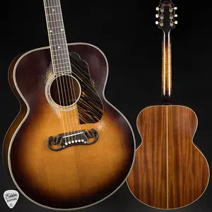 Gibson Murphy Lab 1939 SJ-100 Тяжелая состаренная винтажная расплывчатая солнечная паутина