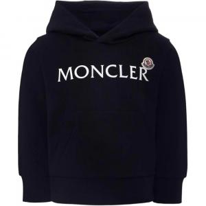 Moncler Черная толстовка для детей от 3 до 7 лет