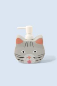 Дозатор для мыла 11 12,5 5,5 см Fluid Market, серый