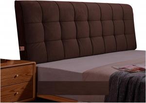 Подушка-подголовник для кровати LIANGJUN, подушка для чтения с поддержкой спины, украшение для детской или студенческой двуспальной кровати, подходит для кровати без изголовья, 5 цветов. CHIAPERINI, Brown