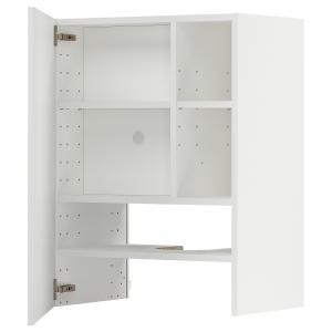 Верхний модуль extr hood w shlf/door, white/Stensund white, 60x80 cm, Metod IKEA