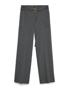 Обычные плиссированные брюки VERO MODA VMOANA, Basalt Grey