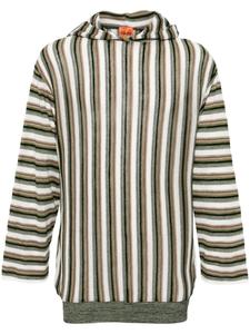 Худи в полоску VITELLI, зеленый