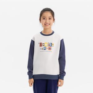 Детская флисовая толстовка Decathlon крем-бежевая