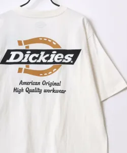 Мужская футболка Dickies с коротким рукавом, на заказ, свободного кроя, унисекс.