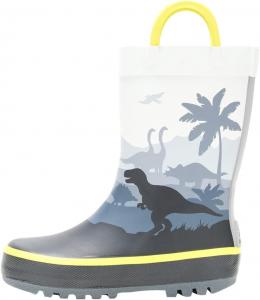 Детские резиновые сапоги Kamik Dino, серый