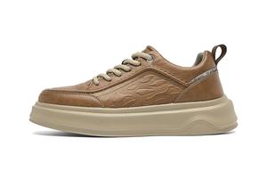 HLA Низкие скейтерские кроссовки мужские красно-коричневые, цвет Red Brown