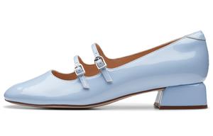 Туфли Мэри Джейн женские синие Clarks