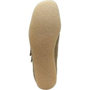 Ботинки Clarks Wallabee женские замшевые, песочный