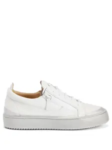 Кеды Frankie Match с логотипом Giuseppe Zanotti, белый