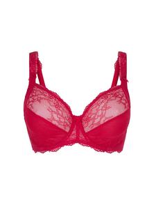 Бюстгальтер на косточках Linga Dore, красный