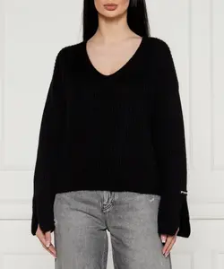 Свитер Корат Loose fit Pinko, черный