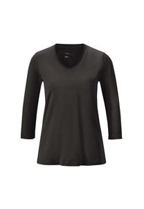 Короткий размер: рубашка с V-образным вырезом Goldner, черный