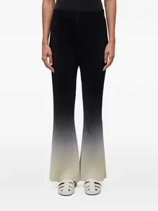 Плиссированные брюки с эффектом омбре Osklen, черный