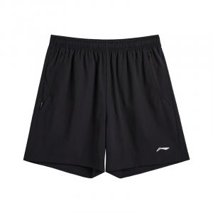 Повседневные шорты Li Ning, унисекс, черные, средней высоты