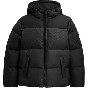 COACH Пуховик мужской черный