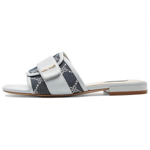 NINE WEST Женские противоскользящие тапочки устойчивые к истиранию синий/светло-серый, цвет Blue/Light Gray