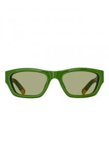 Jacquemus солнцезащитные очки Meridiano, зеленый