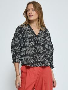 Блузка черного цвета Peppercorn