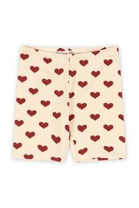 Детские хлопковые шорты Classic Short Legging GOTS Konges Sløjd, бежевый