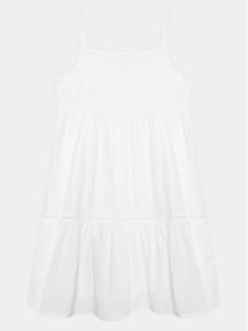 Платье на каждый день, стандартного кроя United Colors Of Benetton, белый