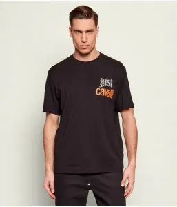 Футболка regular fit Just Cavalli, черный