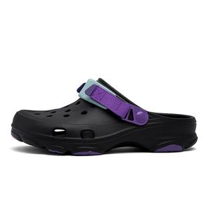 Детские сабо для начальной школы Marcolor, черный/фиолетовый