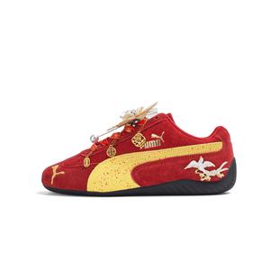 Speedcat Go устойчивые к истиранию низкие повседневные кроссовки unisex PUMA, красный