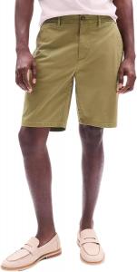 Мужские повседневные эластичные шорты-чиносы Tommy Hilfiger с внутренним швом 9 дюймов, Th Uniform Olive