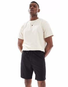 Комплект из 2 шорт-чиносов Jack & Jones черного и кремового цветов