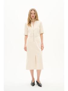 Платье из денима BaccaIW облегающего кроя цвета экрю InWear