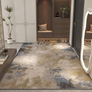 Moon TIME Ковер 80х120 см для прихожей, не скользящий, из ПВХ, можно обрезать, Light Luxury Doormat Moke No.1