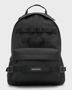 Мужской армейский средний многоцелевой рюкзак Balenciaga