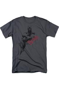 Футболка с коротким рукавом и логотипом Batman Sketch Bat Red для взрослых Gildan