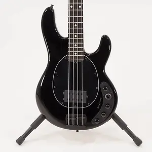 Ernie Ball Music Man Music Man DarkRay - Обсидианово-черный с грифом из обжаренного клена и накладкой на грифе из эбена