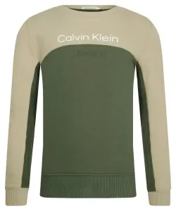 Толстовка Regular fit Calvin Klein Jeans, зеленый