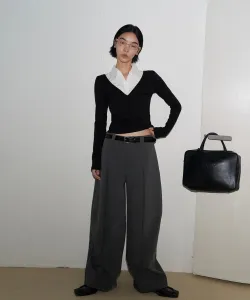 Брюки с обратными складками Aimoha - Select -, цвет Gray